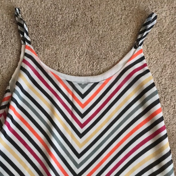 CAbi spaghetti strap multicolor tank - Picture 2 of 3